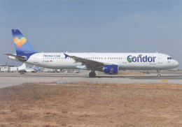 Airbus  A321-211  CONDOR THOMAS COOK Condor Flugdienst GmbH Palma 2014 (Scan R/V) N° 72 \MP7154 - 1946-....: Ere Moderne