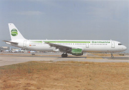 Airbus  A321-211  GERMANIA Palma De Mallorca 2014 (Scan R/V) N° 73 \MP7154 - 1946-....: Ere Moderne