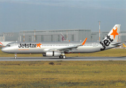 Airbus A321-231 SL  JETSTAR AIRWAYS Hamburg 2016 (Scan R/V) N° 2 \MP7155 - 1946-....: Era Moderna