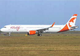 Airbus A321-211 SL   AIR CANADA ROUGE  Hamburg 2015 (Scan R/V) N° 6 \MP7155 - 1946-....: Era Moderna