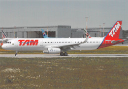 Airbus A321-231   Tam Linhas Aéreas  Hamburg 2014  (Scan R/V) N° 11 \MP7155 - 1946-....: Era Moderna