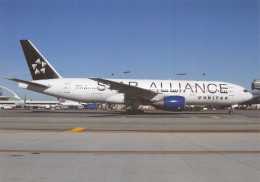 Boeing B777-306 ER   UNITED AIRLINES  Star Alliance  Los Angeles  2012   (Scan R/V) N° 23 \MP7155 - 1946-....: Era Moderna