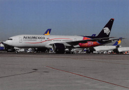 Boeing B777-2Q8 ER   Aeroméxico Aerovías De México   Madrid  2015   (Scan R/V) N° 24 \MP7155 - 1946-....: Era Moderna