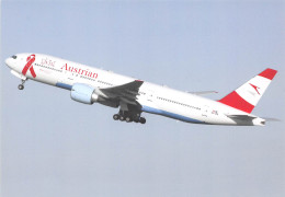 Boeing B777-2Z9 ER   AUSTRIAN AIRLINES   Vienna  2014   (Scan R/V) N° 26 \MP7155 - 1946-....: Era Moderna