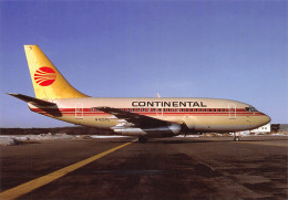Boeing B737-130   CONTINENTAL AIRLINES    Washington-Dules Inter 1987    (Scan R/V) N° 28 \MP7155 - 1946-....: Era Moderna