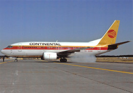 Boeing B737-3TO   CONTINENTAL AIRLINES    Washington-Dules Inter 1985    (Scan R/V) N° 29 \MP7155 - 1946-....: Era Moderna