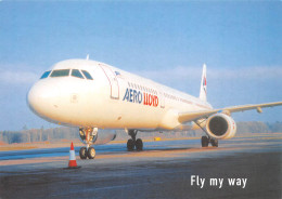 AIRBUS A321 AERO LLOYD Fly My Way  (Scan R/V) N° 42 \MP7155 - 1946-....: Era Moderna