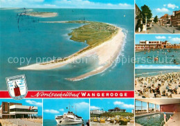 73294389 Wangerooge Nordseebad Ortsmotive Freibad Strand Faehre Hallenbad Nordse - Wangerooge