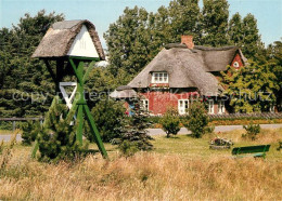 73294383 Insel Amrum Sueddorf Alter Glockenturm Friesenhaus Insel Amrum - Sonstige & Ohne Zuordnung