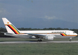 BOEING B767-2NO ER  AIR ZIMBABWE  Rhodésie  (Scan R/V) N° 36 \MP7158 - 1946-....: Ere Moderne