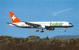 BOEING 757-2G5 BALAIR Belair Swissair. Air Berlin   (Scan R/V) N° 4 \MP7159 - 1946-....: Moderne