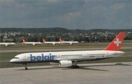 BOEING 757-200 BELAIR AIRLINES. Balair Swissair. Air Berlin   (Scan R/V) N° 6 \MP7159 - 1946-....: Moderne