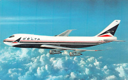 BOEING B747-superjets  Delta Air Lines  (Scan R/V) N° 33 \MP7159 - 1946-....: Ere Moderne