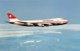 BOEING B747-B  SWISSAIR  (Scan R/V) N° 35 \MP7159 - 1946-....: Era Moderna