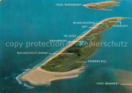 73294345 Insel Juist Nordseeheilbad Nordseeinsel Fliegeraufnahme Insel Juist - Norderney