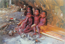 GABON LEKONI Enfants Du Village D'orpailleur Haut Ogoué Ogooué   éditions  Paraiso  (Scan R/V) N° 2 \MP7162 - Gabon