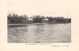 GABON CAP-LOPEZ  La Factorerie S.H.O Carte Vierge Non Circulé (Scan R/V) N° 10 \MP7163 - Gabón