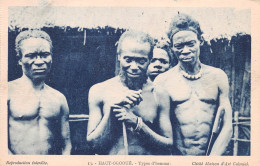 GABON FRANCEVILLE Hommes Du Haut Ogoué Ogooué   Carte Viergenon Circulé  (Scan R/V) N° 47 \MP7163 - Gabun