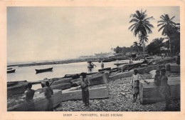 GABON PORT-GENTIL Les Billes D'Acajou Grumes Carte Vierge Non Circulé  (Scan R/V) N° 17 \MP7163 - Gabun