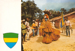 GABON Danseur ADOUMA édition Tropic Libreville Carte Vierge Non Circulé (Scan R/V) N° 46 \MP7164 - Gabun