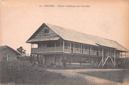 GABON   SINDARA Mission Catholique Des Trois épis  Lambarené Fougamou  (Scan R/V) N° 18 \MP7164 - Gabón