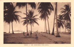 GABON  PORT-GENTIL Les Cocotiers  éditions Braun Carte Vierge Non Circulé  (Scan R/V) N° 2 \MP7165 - Gabon