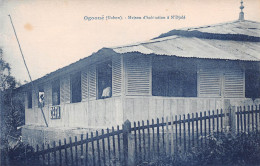 GABON Maison D'habitation à N'Djolé Ogoué Ogooué  Carte Vierge Non Circulé (Scan R/V) N° 15 \MP7165 - Gabon