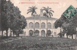 GABON LIBREVILLE  Hotel De Mr Afred MARTINEAU Lieutenant Gouverneur En 1908  Cliché Guillot  (Scan R/V) N° 51 \MP7165 - Gabon