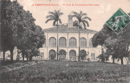 GABON LIBREVILLE  Hotel De Mr Afred MARTINEAU Lieutenant Gouverneur En 1908  Cliché Guillot  (Scan R/V) N° 51 \MP7165 - Gabun