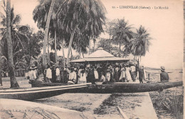 GABON LIBREVILLE  Le Marché  Cliché SHO  (Scan R/V) N° 52 \MP7165 - Gabun