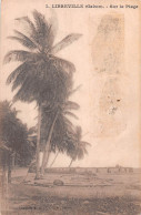 GABON LIBREVILLE  Palmiers Sur La Plage (Scan R/V) N° 60 \MP7165 - Gabon