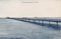 Gabon PORT-GENTIL   Le Warf Wharf Môle D'escale édition CEFA  (Scan R/V) N° 7 \MP7166 - Gabon