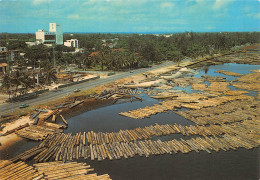 Gabon PORT-GENTIL  Stockage Des Billes D'acajou édition TROPIC (Scan R/V) N° 18 \MP7166 - Gabon