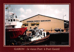 Gabon PORT-GENTIL Deck Hauler Gabon Ferry Services En 1986 (Scan R/V) N° 35 Bis  \MP7166 - Gabun
