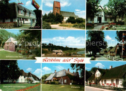 73294240 Keitum Sylt Stutenhof Friesenhaus Uwe Jens Lornsen Haus Kirche Huenengr - Sylt