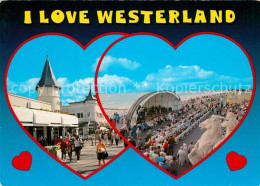 73294237 Westerland Sylt Fussgaengerzone Einkaufsstrasse Strand Promenade Konzer - Other & Unclassified