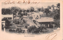 GUINEE CONAKRY Une Vue Prise De La Cathédrale Dos Simple    (Scan R/V) N° 31 \MP7168 - Guinée Française