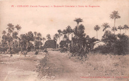 GUINEE CONAKRY  Boulevard Circulaire à L'anse Du Bergonnier  édition James  (Scan R/V) N° 39 \MP7168 - Guinea Francese