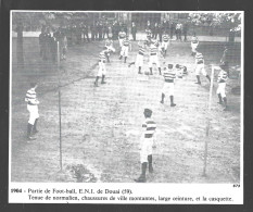 1986  --  PARTIE DE FOOTBALL A L ENI DE DOUAI EN 1904 . 4B081 - Sin Clasificación