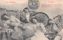 Mode 1904 La Paresse édition Carte Photo  (Scan R/V) N° 5 \MP7173 - Moda