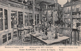 PARIS Magasins De L'Union Albert Blanchet - Porcelaines Et Faïences D'art 12 Avenue De L'opéra (Scan R/V) N° 38 \MP7173 - Distrito: 01