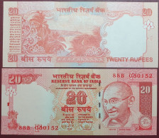 India 20 Rupees, 2011 P-96o - India