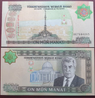 Turkmenistan 10000 Manat, 2003 P-15 - Turkmenistán