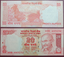 India 20 Rupees, 2009 P-96g - India