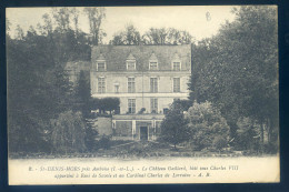 Cpa Du 37 Près Amboise -- St Denis Hors - Le Château Gaillard   STEP179 - Amboise