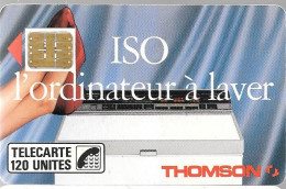 CARTE²°-PUBLIC-01/1989-F-47-SC3-120U-ISO THOMPSON-OFFSET-6 Pe104536-UTILISEE-TB E - 1989