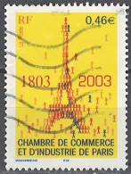 France Frankreich 2003. Mi.Nr. 3684, Used O - Usados