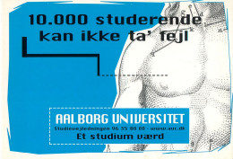 PUBLICITÉ - ADVERTISING - AALBORG UNIVERSITET - 10,000 STUDERENDE - GO-CARD 1997 No 252O - - Werbepostkarten