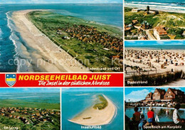 73293706 Insel Juist Nordseeinsel Badestrand Spielteich Am Kurplatz Im Loog Flie - Norderney