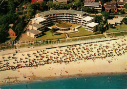 73293616 Wyk Foehr Strand Kurhotel Nordseeheilbad Fliegeraufnahme Foehr - Other & Unclassified